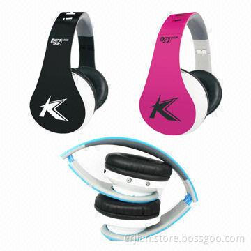 Stereo Bluetooth Headsets for Tablet PCs with Microphone, 10 Meters Operating Distance